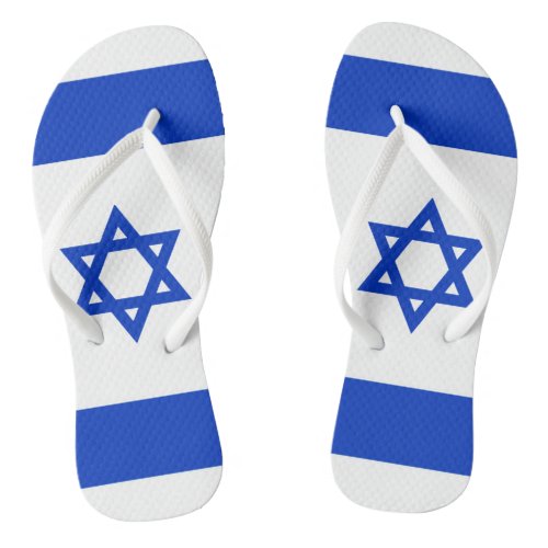 Israel Flag Flip Flops