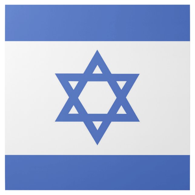 Israel flag gallery wrap (Front)