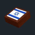Israel Flag Gift Box<br><div class="desc">Patriotic flag of Israel.</div>