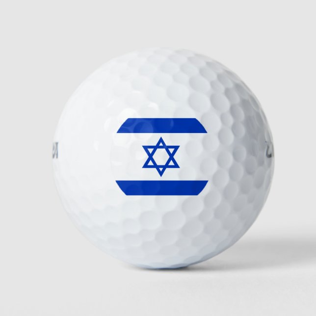 Israel Flag Golf Balls (Front)