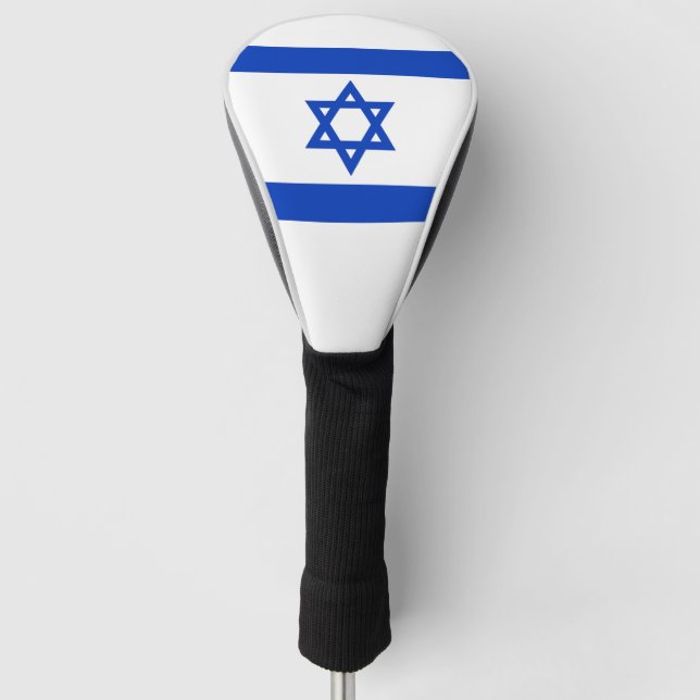Israel flag golf head cover (Front)