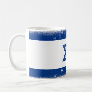 Israel Flag Grungge Coffee Mug