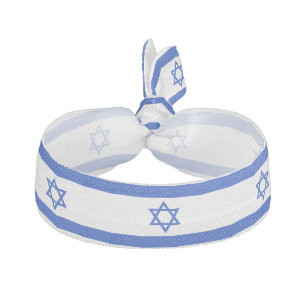 Israel Flag Hair Tie