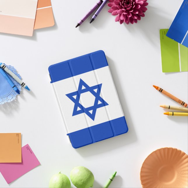 Israel flag iPad mini cover (In Situ)