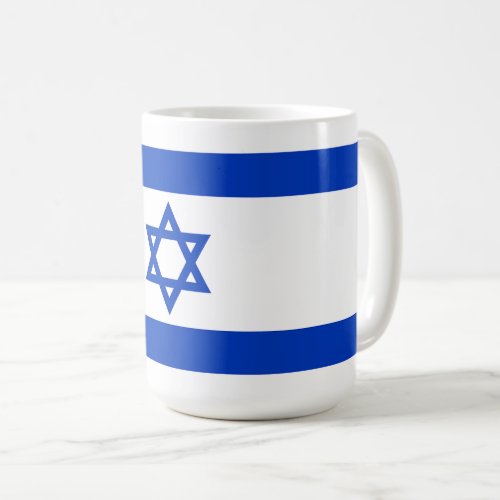 Israel Flag _ Israeli Flag _ Star of David Coffee Mug