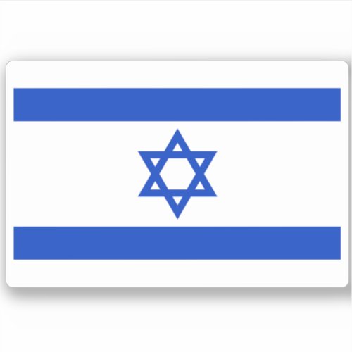 Israel Flag _ Israeli Flag _ Star of David Sticker