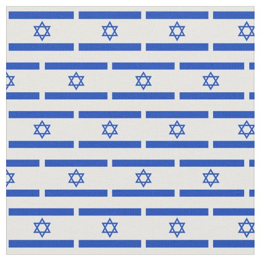 Israel Flag & Jewish Fabric /Israeli fashion