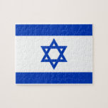Israel Flag Jigsaw Puzzle at Zazzle