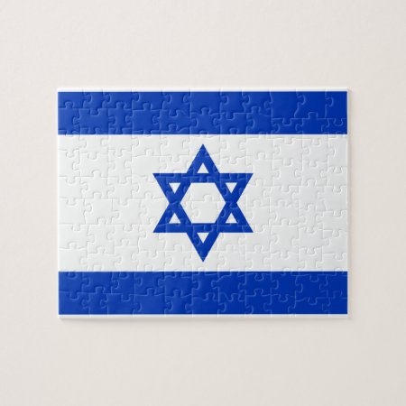 Israel Flag Jigsaw Puzzle