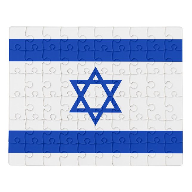 Israel Flag Jigsaw Puzzle (Puzzle Horizontal)