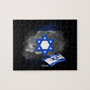 Israel flag jigsaw puzzle