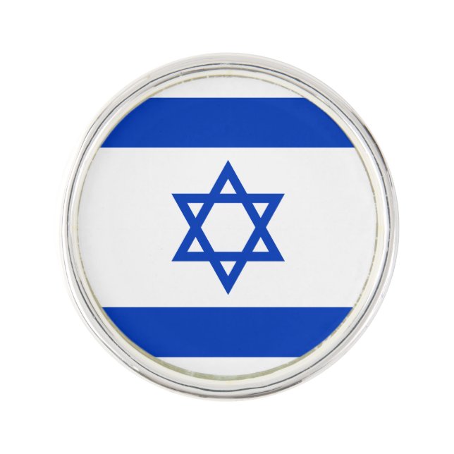 Israel Flag Lapel Pin (Front)