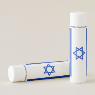 Israel Flag Lip Balm