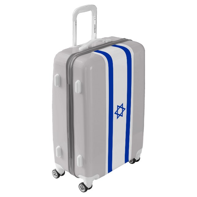 Israel Flag Luggage (Rotated Left)