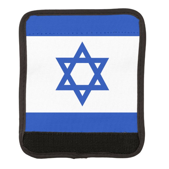 Israel flag luggage handle wrap (Front)