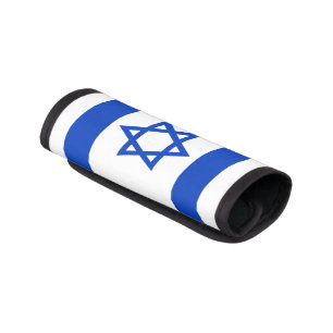 Israel Flag Luggage Handle Wrap