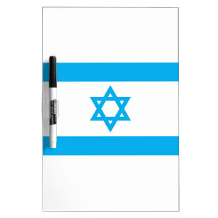 Israel Flag - Magen David Dry-Erase Board