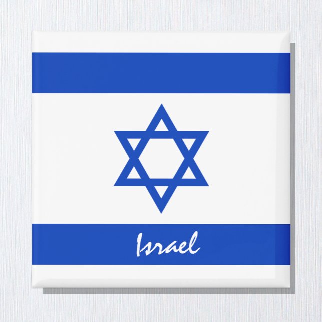 Israel Flag Magnet, patriotic, Israeli Flag Magnet (Creator Uploaded)