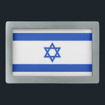 Israel flag modern patriotic belt buckle<br><div class="desc">Israel flag modern patriotic Belt buckle.
Israeli Flag.</div>