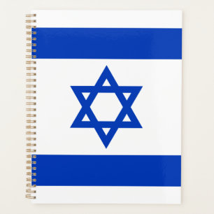 Israel flag modern patriotic modern planner