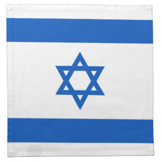 Israel Flag Napkin