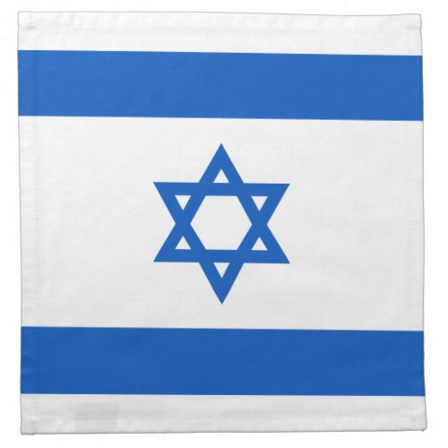 Israel Flag Napkin