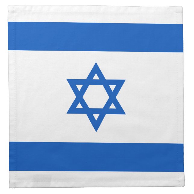 Israel Flag Napkin (Front)
