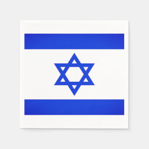Israel Flag Napkins