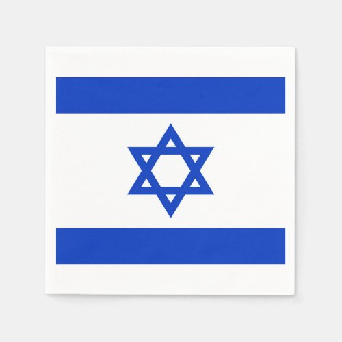 Israel Flag Napkins