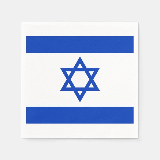 Israel flag Napkins (Front)