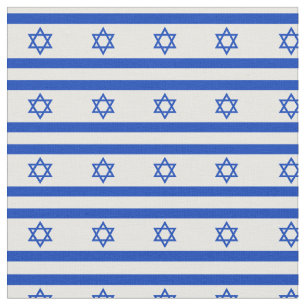 Israel Flag National Trendy Fabric /fashion