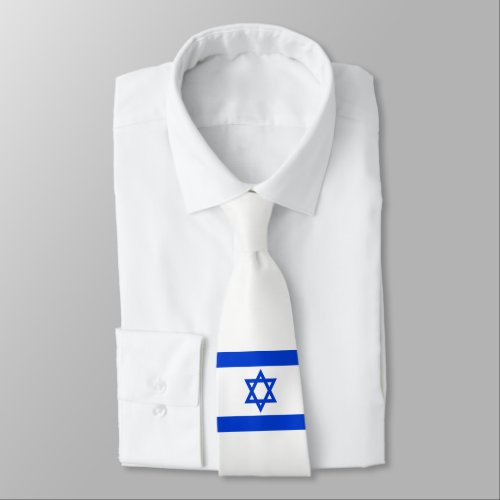 Israel Flag Neck Tie