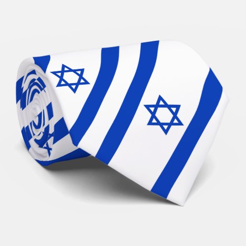 Israel Flag Neck Tie