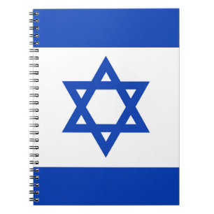 Israel flag notebook