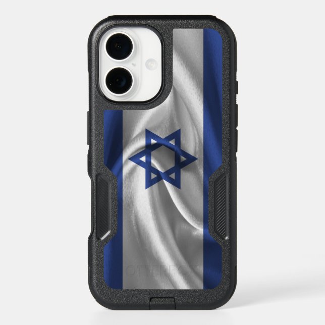 Israel Flag Otterbox iPhone Case (Back)