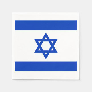 Israel Flag Paper Napkins