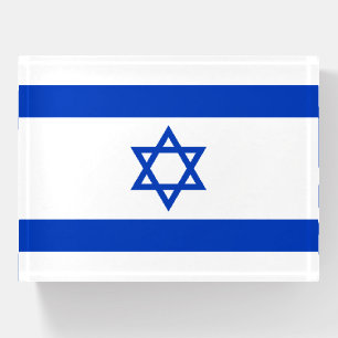 Israel Flag Paperweight