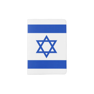 Israel Flag Passport Holder