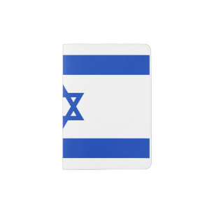 Israel Flag Passport Holder
