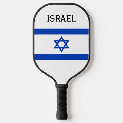 Israel Flag Pickleball Paddle
