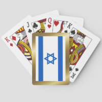 Israel Flag Playing Cards