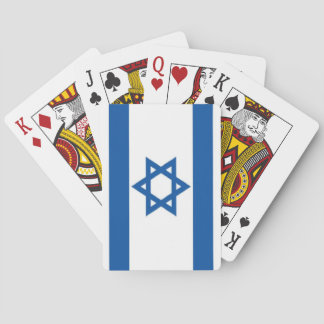 Israel Flag Poker Cards
