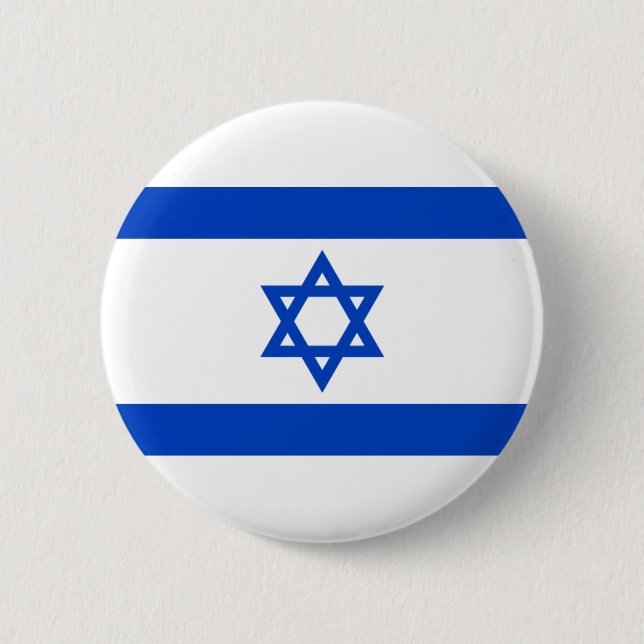 Israel Flag Products Pinback Button (Front)
