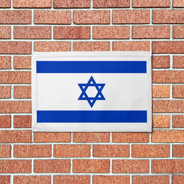 Israel flag rectangular pennant (Insitu 1)