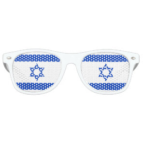 Israel Flag Retro Sunglasses