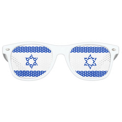 Israel Flag Retro Sunglasses