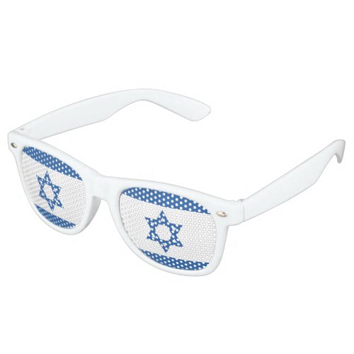 Israel Flag Retro Sunglasses