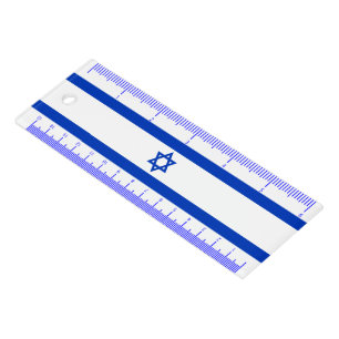 Israel flag ruler