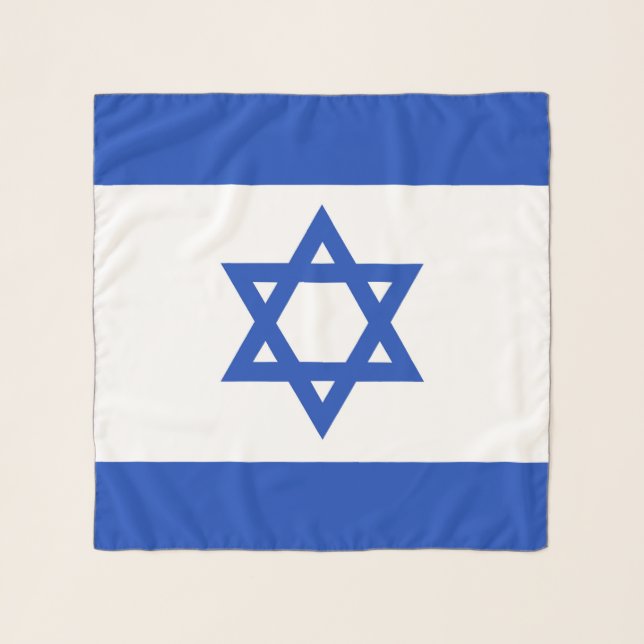 Israel flag scarf (Front)