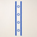 Israel Flag Scarf<br><div class="desc">Patriotic flag of Israel.</div>